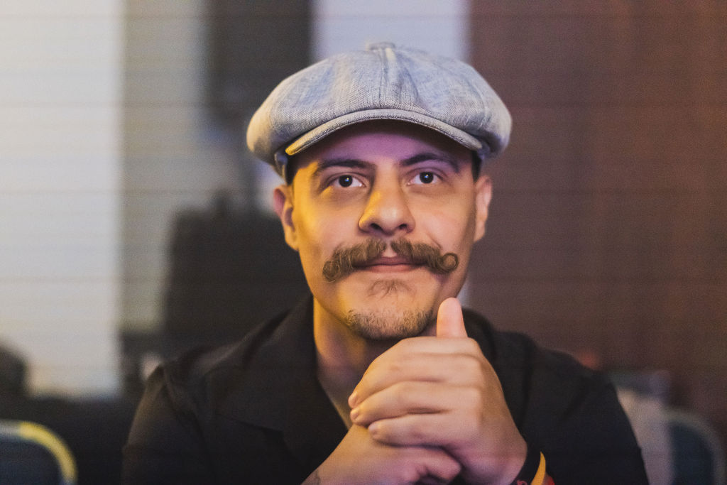 Aluno atento durante a formação